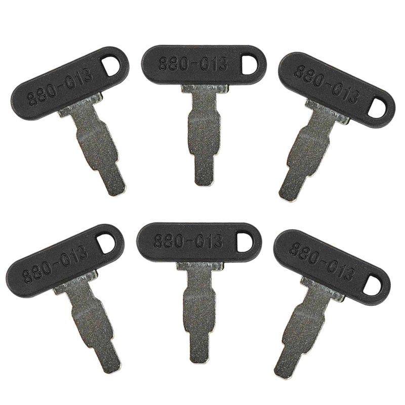 gradora 35111-880-013 Ignition Keys for Hon-da and Clones Engines and Generators Power Equipment GX160 GX200 GX240 GX270 GX340 GX390 (Pack of 6) - Image 2